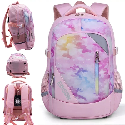 Plecak Szkolny Tornister dla Dziewczynki Klasa 1-8 Edison Pro Ombre