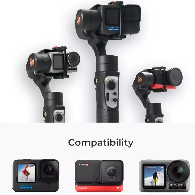 Stabilizator gimbal HOHEM iSteady Pro4 do Kamer GoPro Hero 13 12 11 10 9 HERO 4K