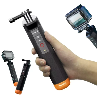 Uchwyt Pływający Boja z Pilotem Bluetooth Wodoodporna do GoPro 13 12 11 10 9 8 + GRATIS! Zestaw montażowy 3M
