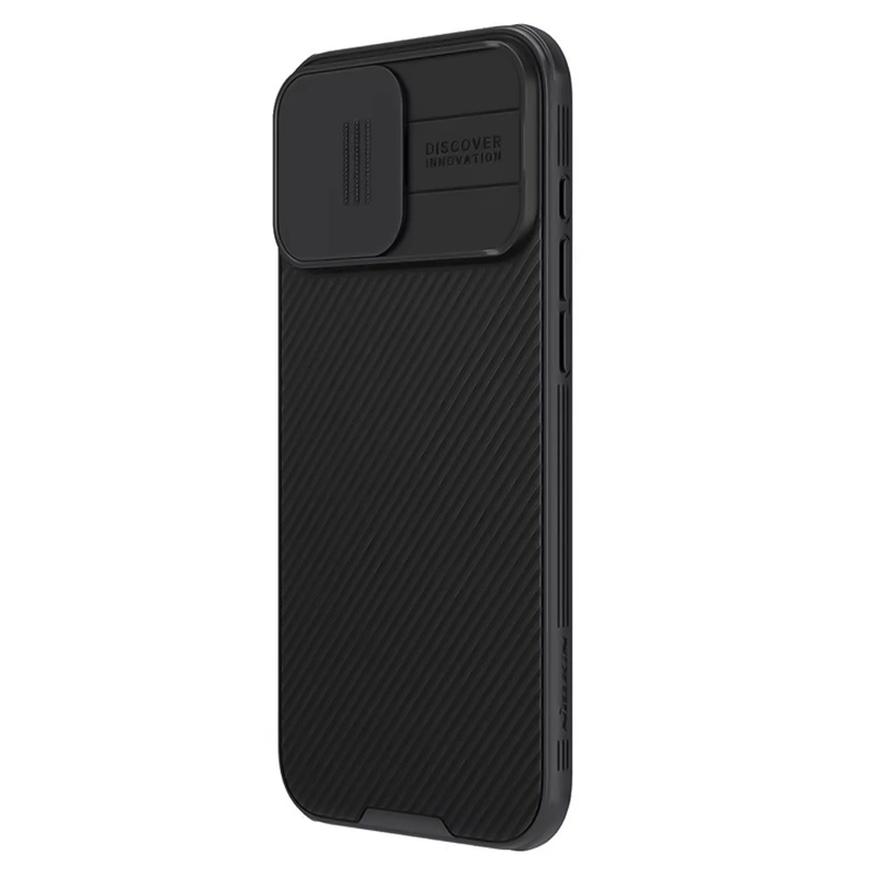 Etui Plecki Obudowa Czarna Mocna Case z Osłoną Aparatu do iPhone 16 PRO MAX