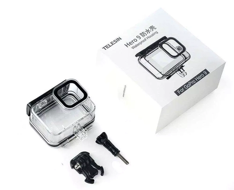 Obudowa Wodoszczelna Wodoodporna 50m do GoPro HERO 13 12 11 10 9 + GRATIS! Zestaw montażowy 3M