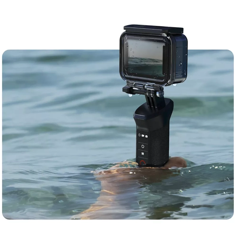 Uchwyt Pływający Boja z Pilotem Bluetooth Wodoodporna do GoPro 13 12 11 10 9 8 + GRATIS! Zestaw montażowy 3M
