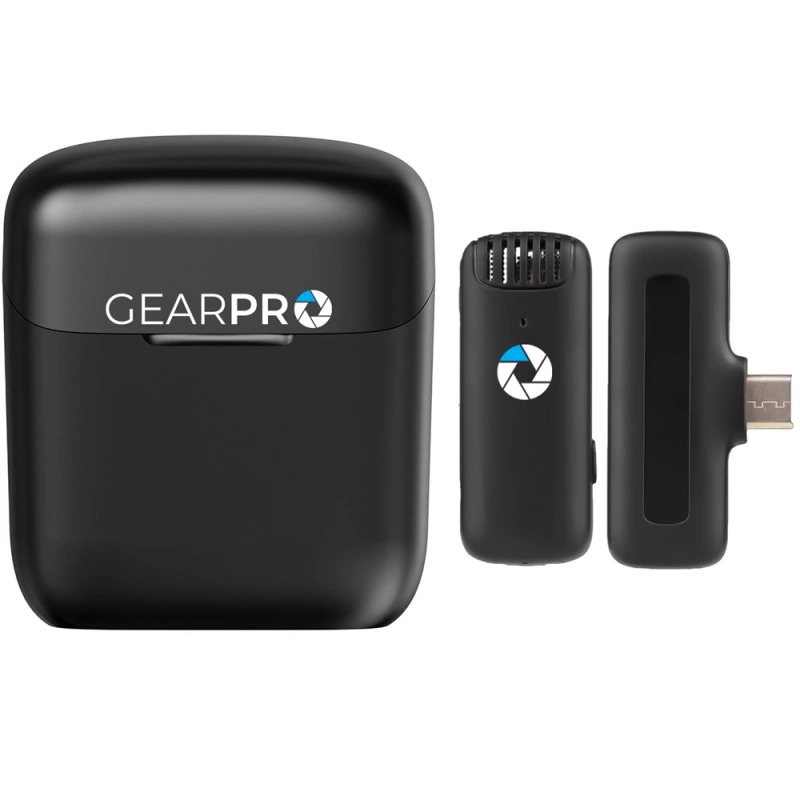 Mikrofon Bezprzewodowy Krawatowy do USB C Android / IPhone 17 16 15 14 13 12 