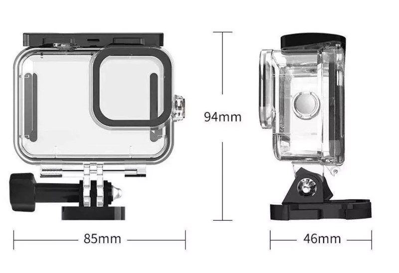 Outlet - Zestaw Obudowa Wodoszczelna 50m + Filtry Czerwone do GoPro Hero 13 12 11 10 9 Black 