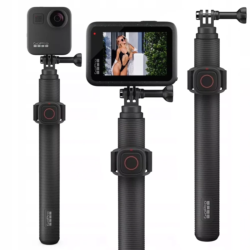 Outlet Oryginalny Uchwyt Kij Kijek GoPro Extension Pole+ Waterproof Shutter Remote