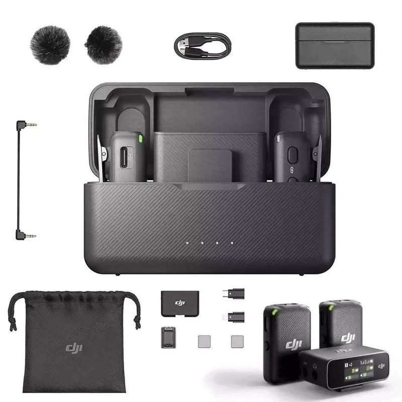 Mikrofony Bezprzewodowe System Transmisji DJI MIC USB C / Lightning