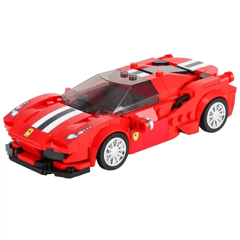 Klocki Mould King Samochód Ferrari F488 329el na Prezent Kolekcjonerski