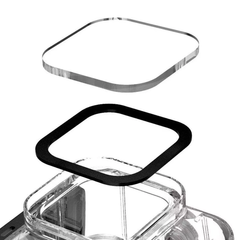 Obudowa Wodoszczelna Wodoodporna 50m do GoPro HERO 13 12 11 10 9 + GRATIS! Zestaw montażowy 3M
