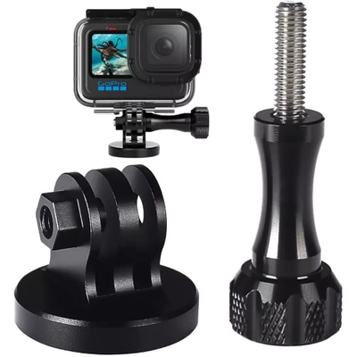 Adapter Statywowy Aluminiowy 1/4" do Kamer GoPro 13 12 11 10 DJI Action 