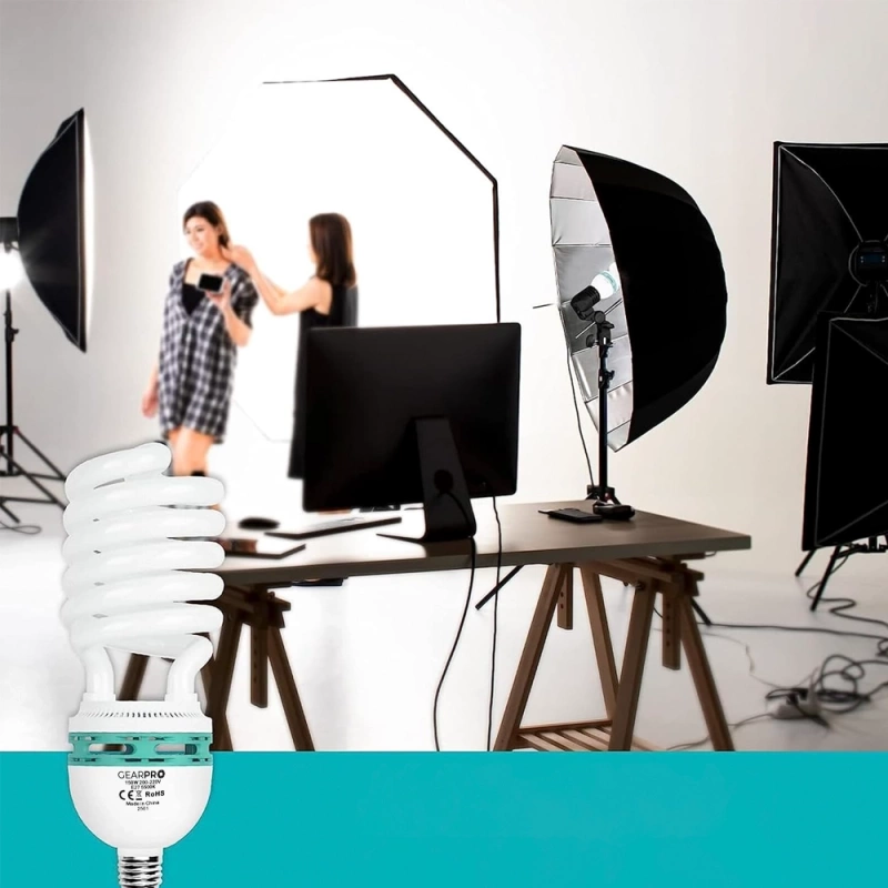 Lampa Fotograficzna Studyjna Softbox 600W + Statyw Do Zdjęć Filmu