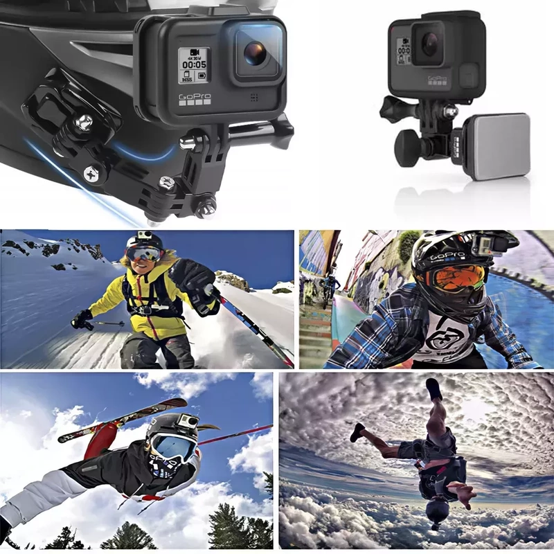 Uchwyt Przylepiec 3M Naklejka Baza do Kasku Kamer GoPro DJI Action Insta360