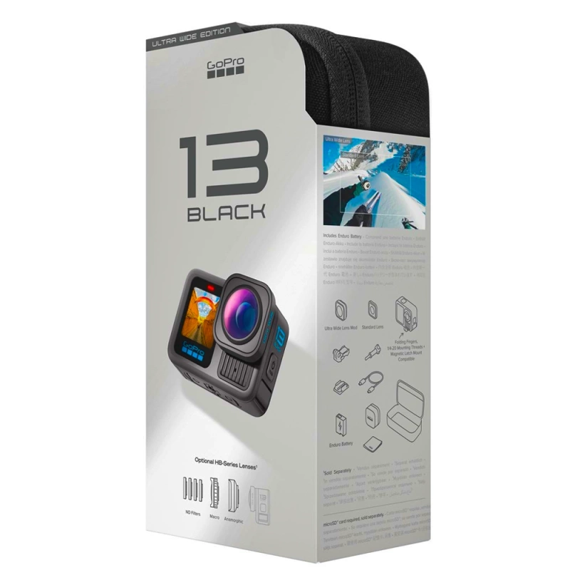 GoPro HERO13 Black Ultra Wide - Kamera Sportowa 5.3K HDR