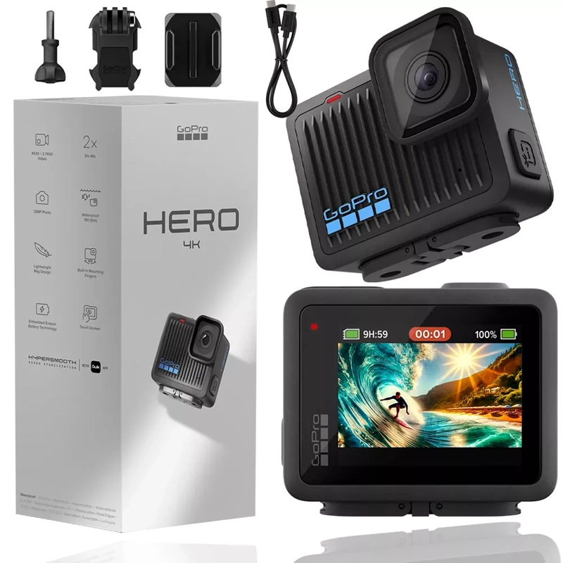 Outlet - Kamera GoPro HERO 4K 2024 Autoryzowany Sprzedawca