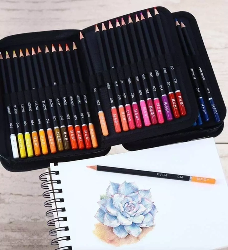 Kredki Ołówkowe Zestaw Kredek Artystyczny 120 kolorów