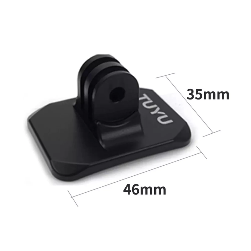 Uchwyt Aluminiowy Adapter Prosty + Taśma 3M do Kamer GoPro DJI SJCAM Insta