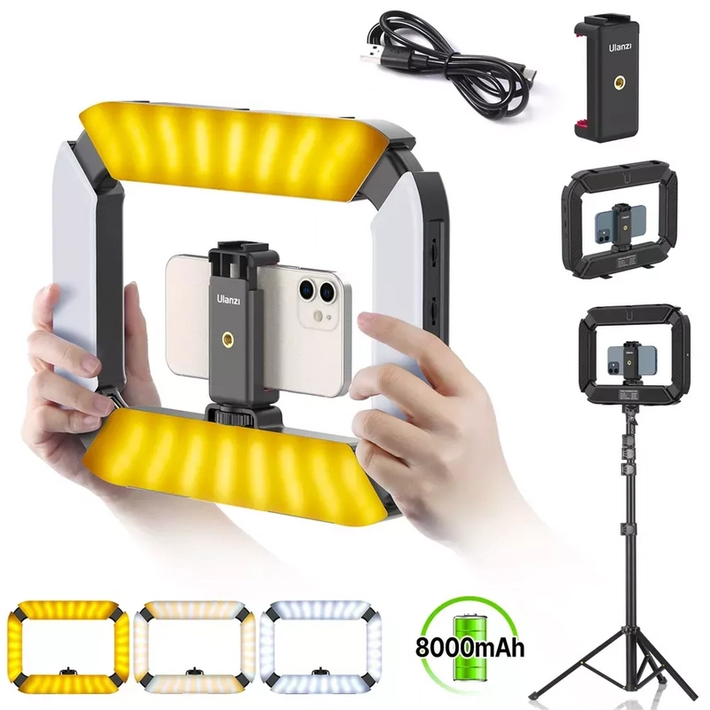 Lampa Pierościniowa Ring LED Stabilizator Ulanzi U-200 do Telefonu Smartfona