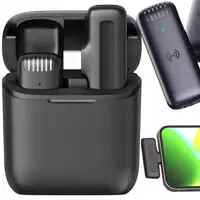 Mikrofon Krawatowy Bezprzewodowy Ulanzi USB C do Telefonu iPhone 17 16 15 Samsung