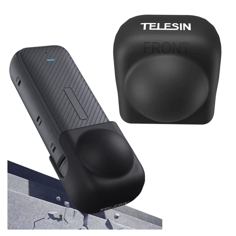 Silikonowa Osłona Obudowa na Obiektyw do Insta360 X4 Telesin