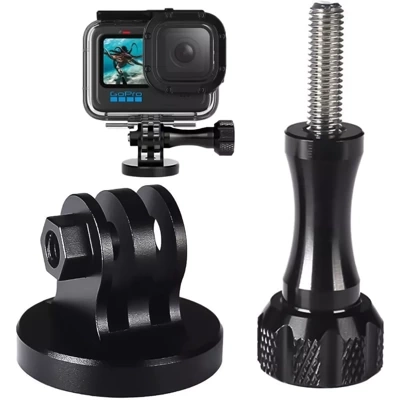 Adapter Statywowy Aluminiowy 1/4" do Kamer GoPro 13 12 11 10 DJI Action