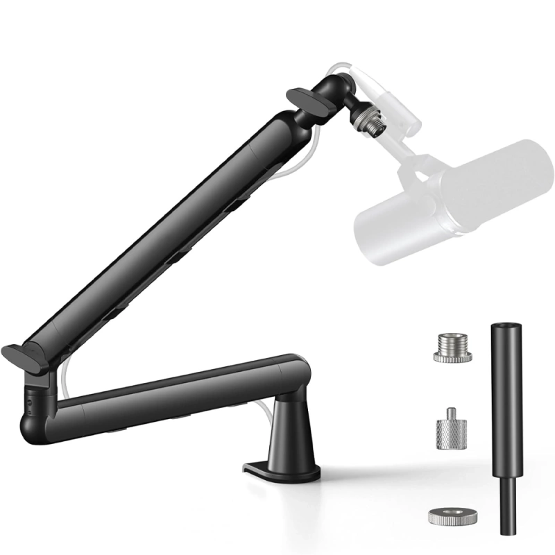 Uchwyt Stołowy Biurkowy Studyjny Ramię Statyw do Mikrofonu Telefonu Kamery