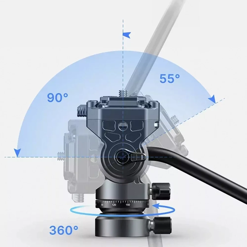Ulanzi F38 Głowica Kulowa Arca Swiss Panoramiczna do Statywu Aparatu Kamery