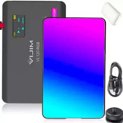 Lampa LED Ulanzi VL120 RGB Akumulator do Kamery Aparatu Telefonu