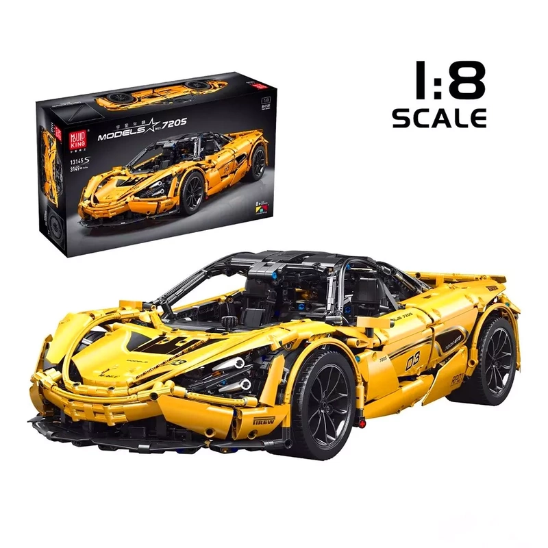 Klocki Technic Zdalnie Sterowany Samochód McLaren 3188el. Mould King 52cm 