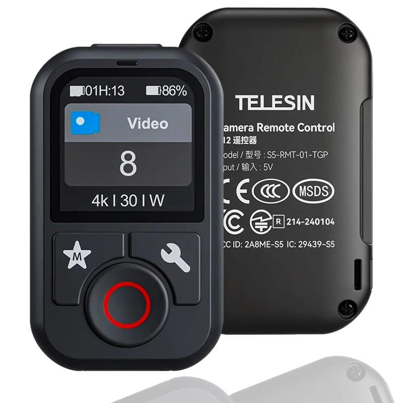 Pilot Bluetooth Telesin T13 do GoPro Hero 13 12 11 10 9 MAX HERO 2024