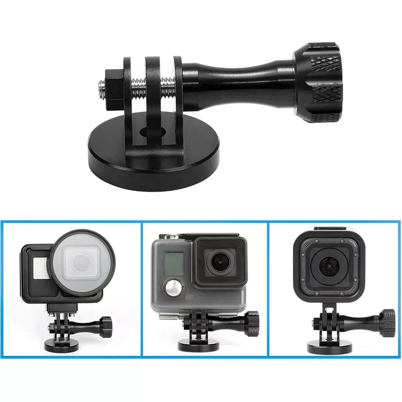 Adapter Statywowy Aluminiowy 1/4" do Kamer GoPro 13 12 11 10 DJI Action 