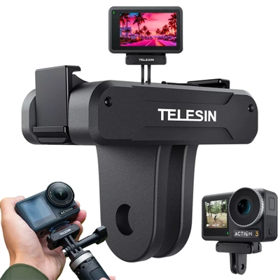 Magnetyczne Mocowanie Adapter Złączka Telesin do DJI Action 3 4 5 Pro