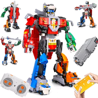 Klocki Mould King MK Voltron Robot Zdalnie Sterowany 35cm 1003el na Prezent