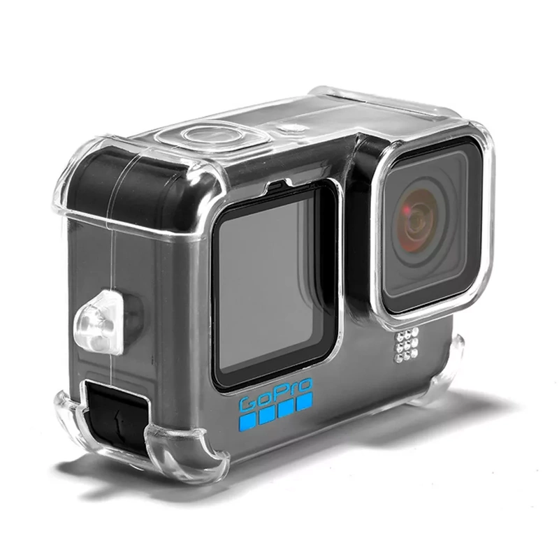 Etui Obudowa Silikonowa + Szkło Hartowane Smycz do GoPro HERO 12 11 10 9 Black