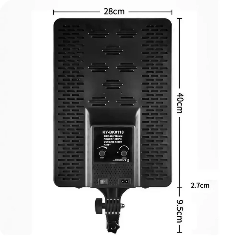 Outlet - Lampa Studyjna Fotograficzna Kosmetyczna Panel LED 100W + Statyw Pilot