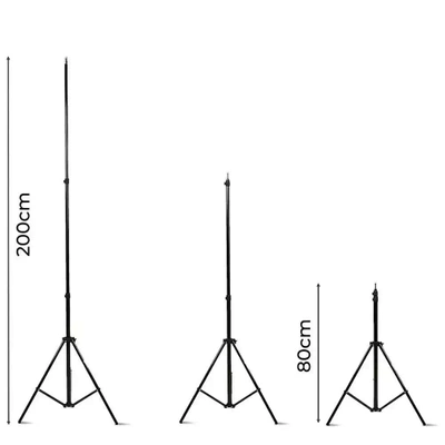 Statyw Oświetleniowy Studyjny 200cm Głowica 16mm 1/4" do Lampy Softboxu Lasera