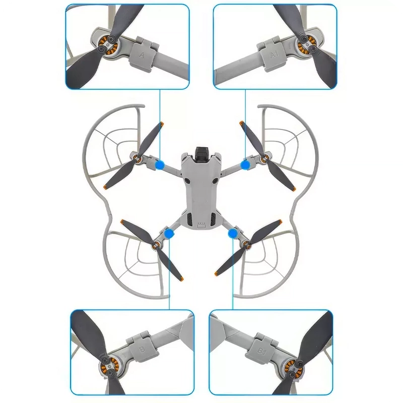 Osłona Zabezpieczenie Na Śmigła Do Drona DJI Mini 4 Pro