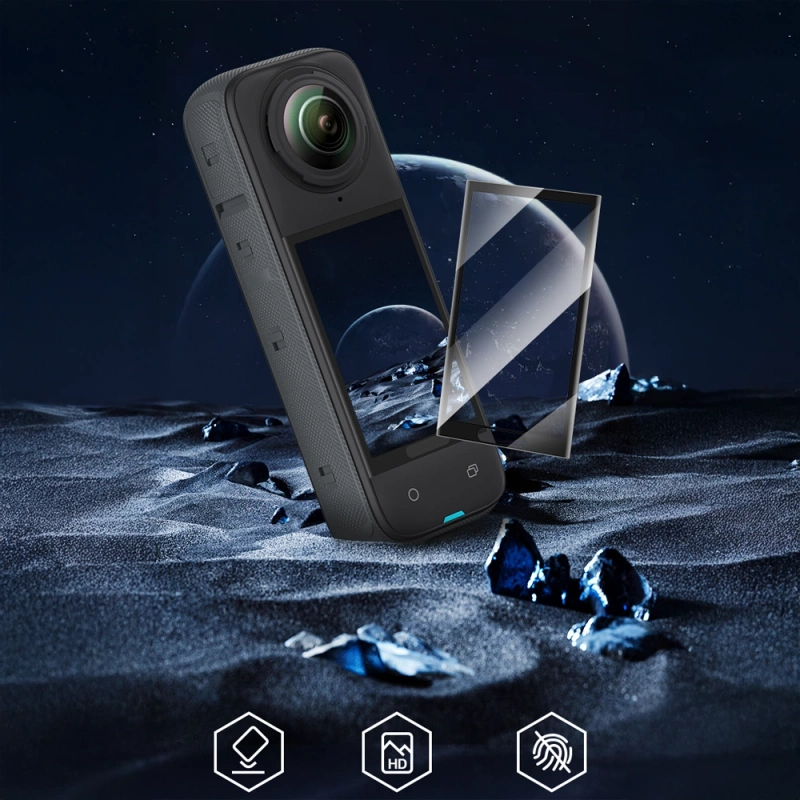 Zestaw 3x Szkło Hartowane na Ekran LCD do Kamery Insta360 X4