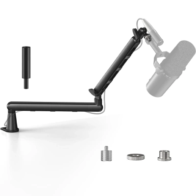 Uchwyt Stołowy Biurkowy Studyjny Ramię Statyw do Mikrofonu Telefonu Kamery