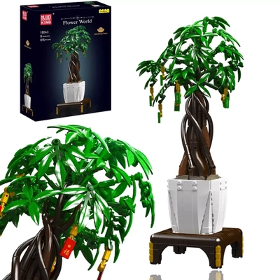 Klocki Mould King Bonsai Drzewko Szczęścia 815 Elementów na Prezent