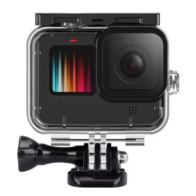 Obudowa Wodoszczelna Wodoodporna 50m do GoPro HERO 13 12 11 10 9 + GRATIS! Zestaw montażowy 3M