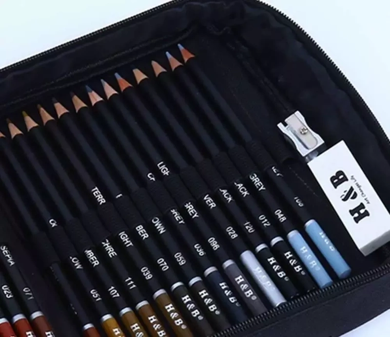 Kredki Ołówkowe Zestaw Kredek Artystyczny 120 kolorów