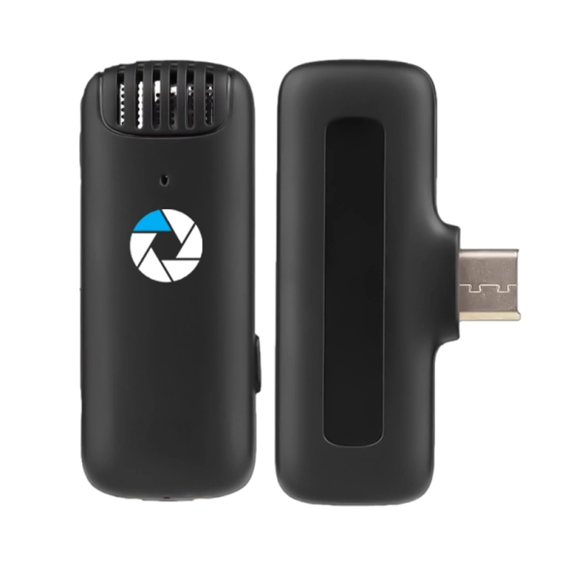 Mikrofon Bezprzewodowy Krawatowy do USB C Android / IPhone 17 16 15 14 13 12 