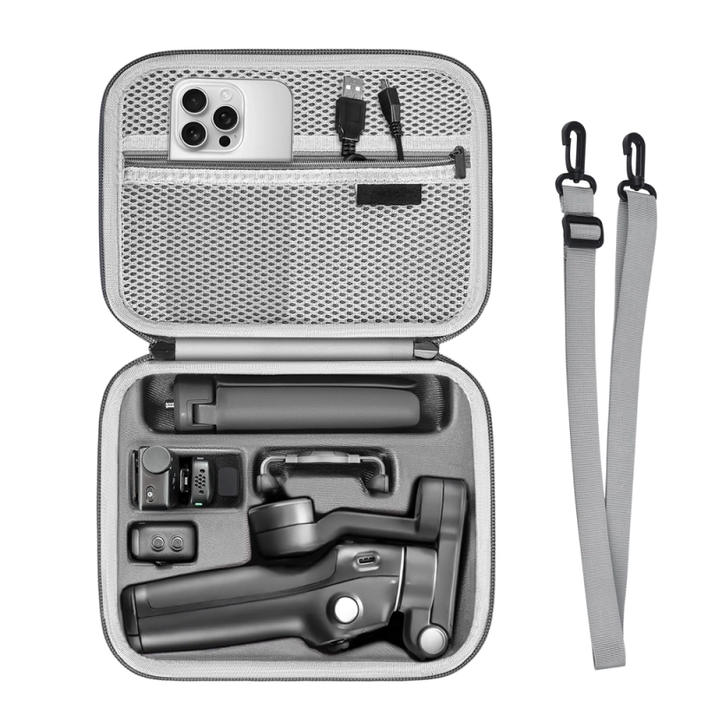 Etui Walizka z Paskiem Case do DJI OM 7 / OM 7 P 