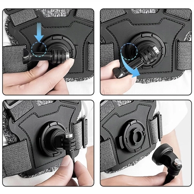 Szelki Chest Mount PRO Uchwyt na Klatkę do Kamer GoPro DJI Insta Telefonu