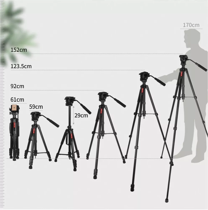 Statyw Fotograficzny Wysoki GearPro  VT-890H6 do Kamery Aparatu Lustrzanki Telefonu