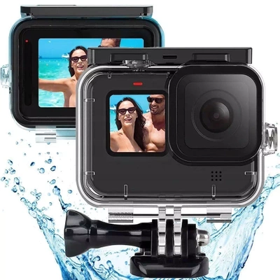 Obudowa Wodoszczelna Wodoodporna 50m do GoPro HERO 13 12 11 10 9 + GRATIS! Zestaw montażowy 3M