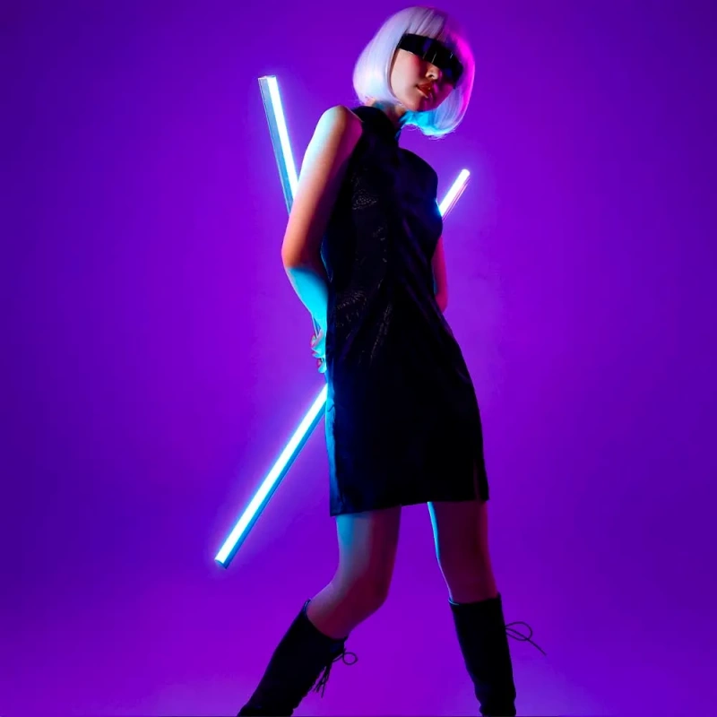 Miecz Świetlny RGB LED 40W Profesjonalny Lampa Fotograficzna Video