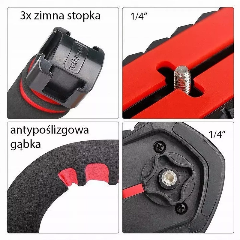 Stabilizator Uchwyt do Telefonu Statywu GoPro Ulanzi U-Grip Pro