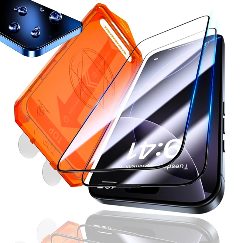 Etui Nillkin CamShield Pro + 3x Szkło Hartowane 9H z Aplikatorem do iPhone 16 PRO