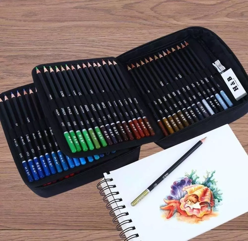 Kredki Ołówkowe Zestaw Kredek Artystyczny 120 kolorów