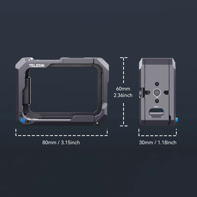 Klatka Ochronna Montażowa Frame Mount do GoPro 13 12 11 10 9